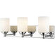 Soledad 3 Light 23 inch Chrome Vanity Wall Light