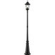 Wakefield 1 Light 90 inch Black Outdoor Post Mounted Fixture