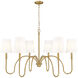 Jisele 6 Light 41.75 inch Chandelier