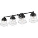 Vaughn 4 Light 31.50 inch Bathroom Vanity Light