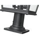 Raphael 3 Light 30 inch Sand Black Outdoor Pier Mounted Fixture in Soft Sand Black