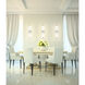 Egon LED 25 inch Chrome Bath Vanity Light Wall Light