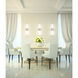 Cooper LED 25 inch Chrome Vanity Wall Light