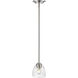 Ashton 1 Light 6 inch Brushed Nickel Pendant Ceiling Light in 2.86
