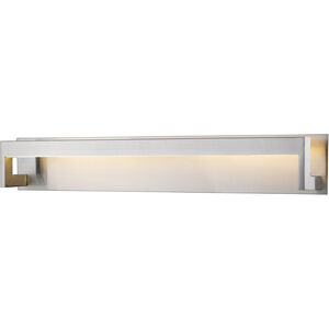 Linc LED 37 inch Brushed Nickel Bath Vanity Wall Light