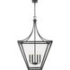 Montalcino 6 Light 26 inch Iron Ore Chandelier Ceiling Light