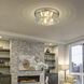 Cape Harbor 4 Light 20 inch Brushed Nickel Flush Mount Ceiling Light