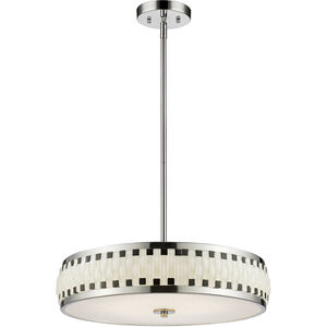 Sevier LED 20 inch Chrome Chandelier Ceiling Light