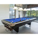Bronte 3 Light 52.75 inch Matte Black and Rubbed Brass Billiard Light Ceiling Light in Matte Opal Glass