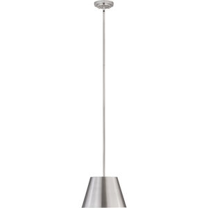 Lilly 1 Light 12 inch Brushed Nickel Pendant Ceiling Light