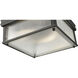 Carnaby 2 Light 13 inch Matte Black Flush Mount Ceiling Light