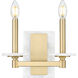 Kaden 2 Light 11.00 inch Wall Sconce