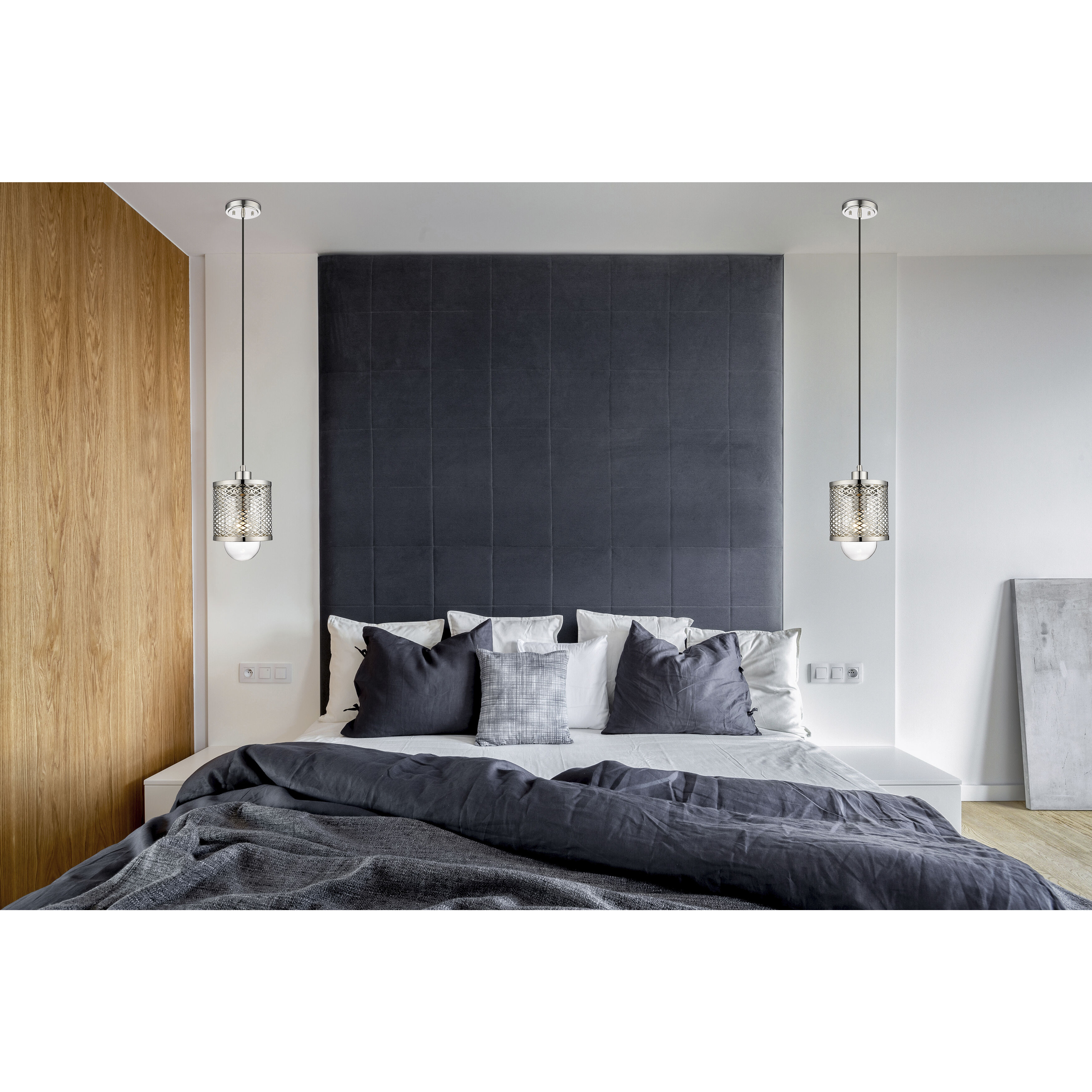 Kipton 1 Light 6 inch Polished Nickel Pendant Ceiling Light