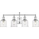 Bryant 4 Light 32 inch Chrome Vanity Wall Light