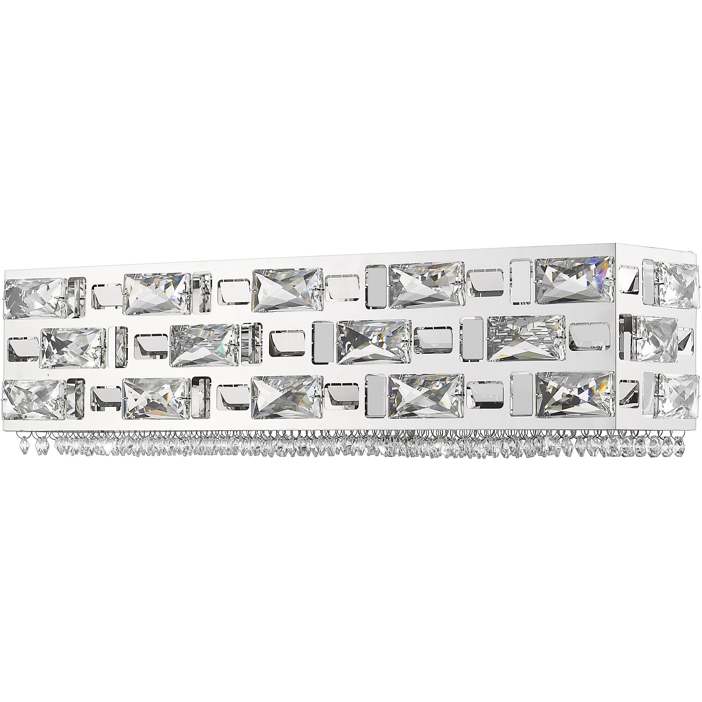 Aludra 4 Light 21 inch Chrome Vanity Wall Light in G9