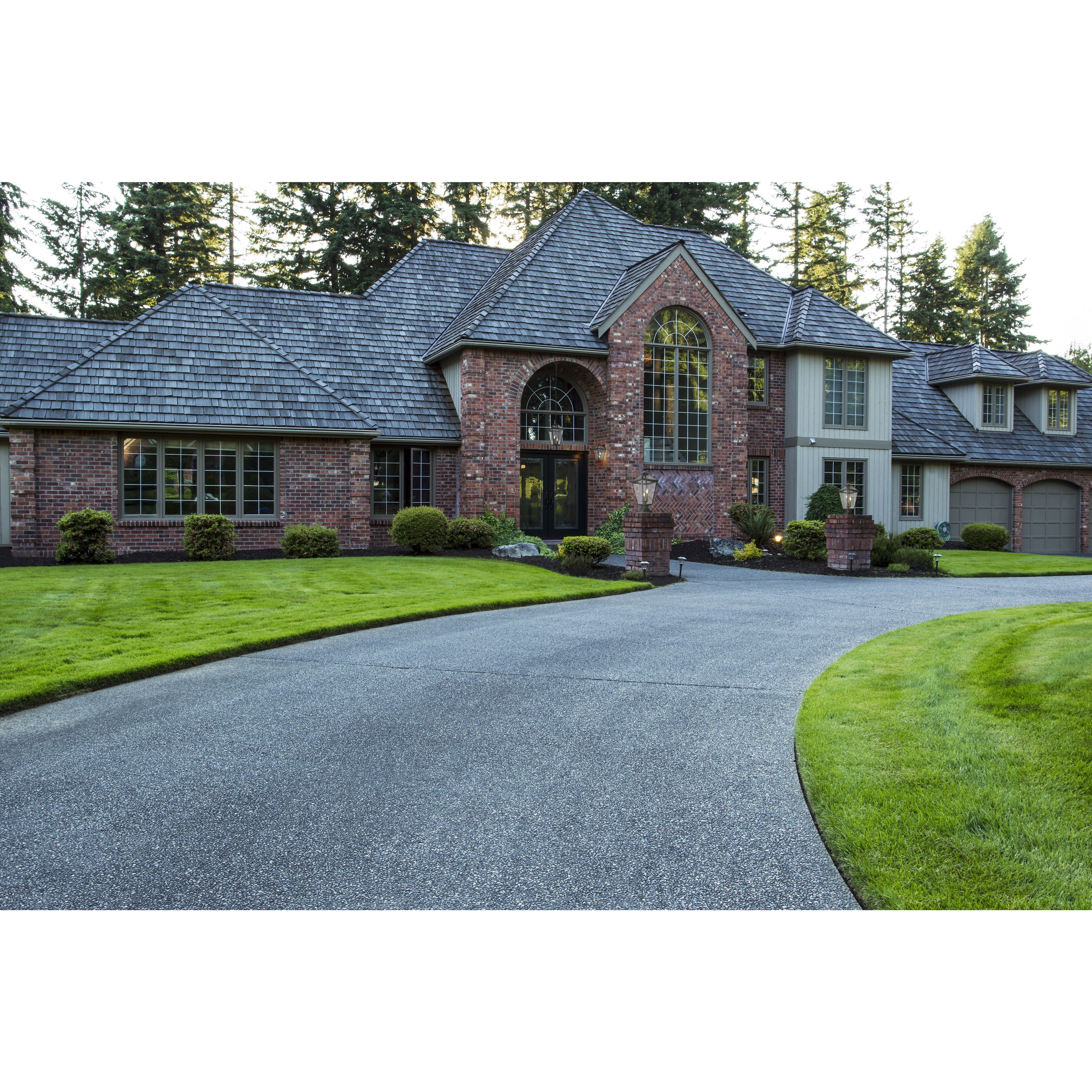 Talbot 3 Light 24.75 inch Black Outdoor Pier Mounted Fixture in Clear Beveled Glass