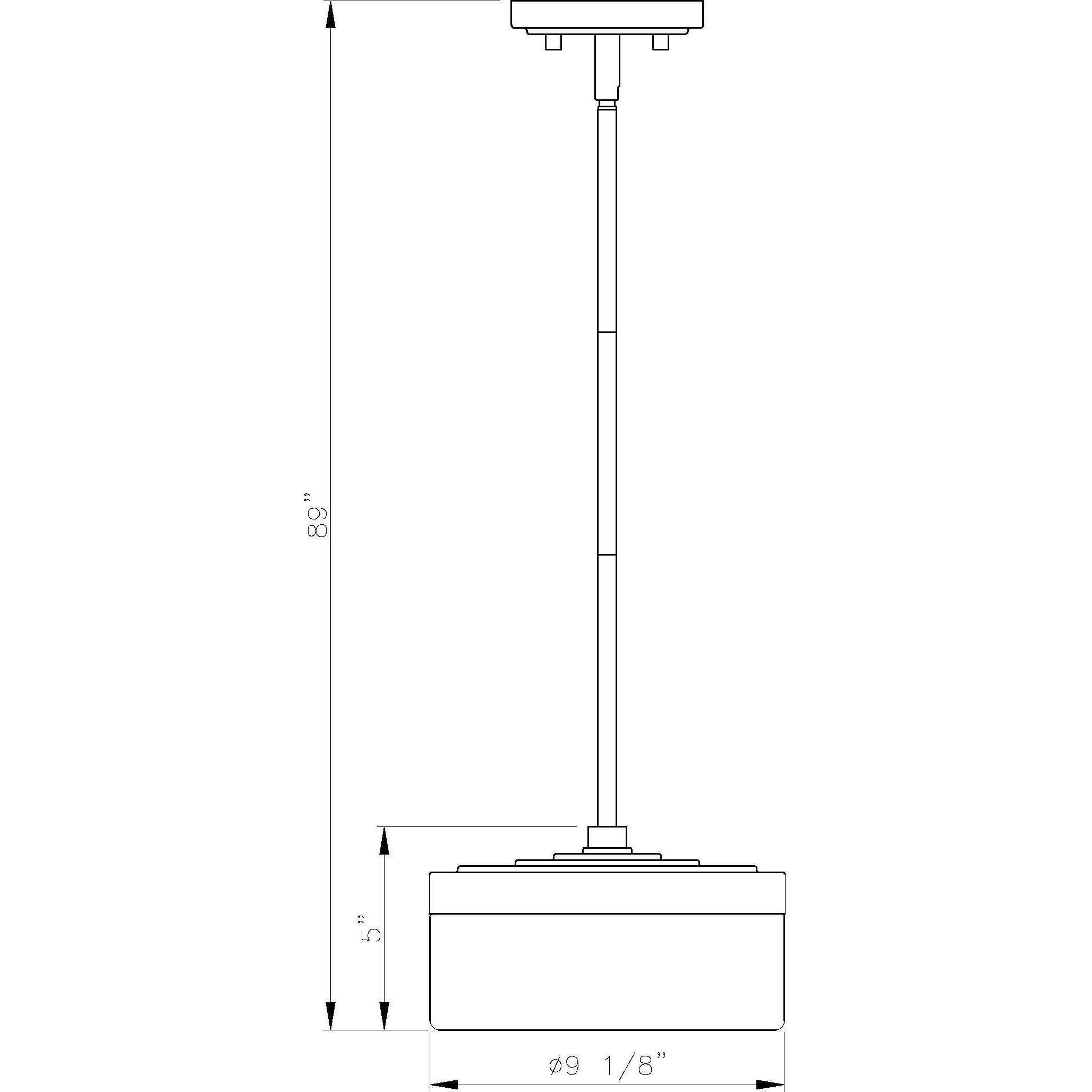 Renaud Pendant Ceiling Light in Modern Gold