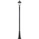 Armstrong 2 Light 114.25 inch Black Outdoor Post Mounted Fixture