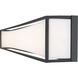 Baden LED 46 inch Matte Black Vanity Wall Light