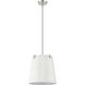 Weston 3 Light 13 inch Brushed Nickel Pendant Ceiling Light