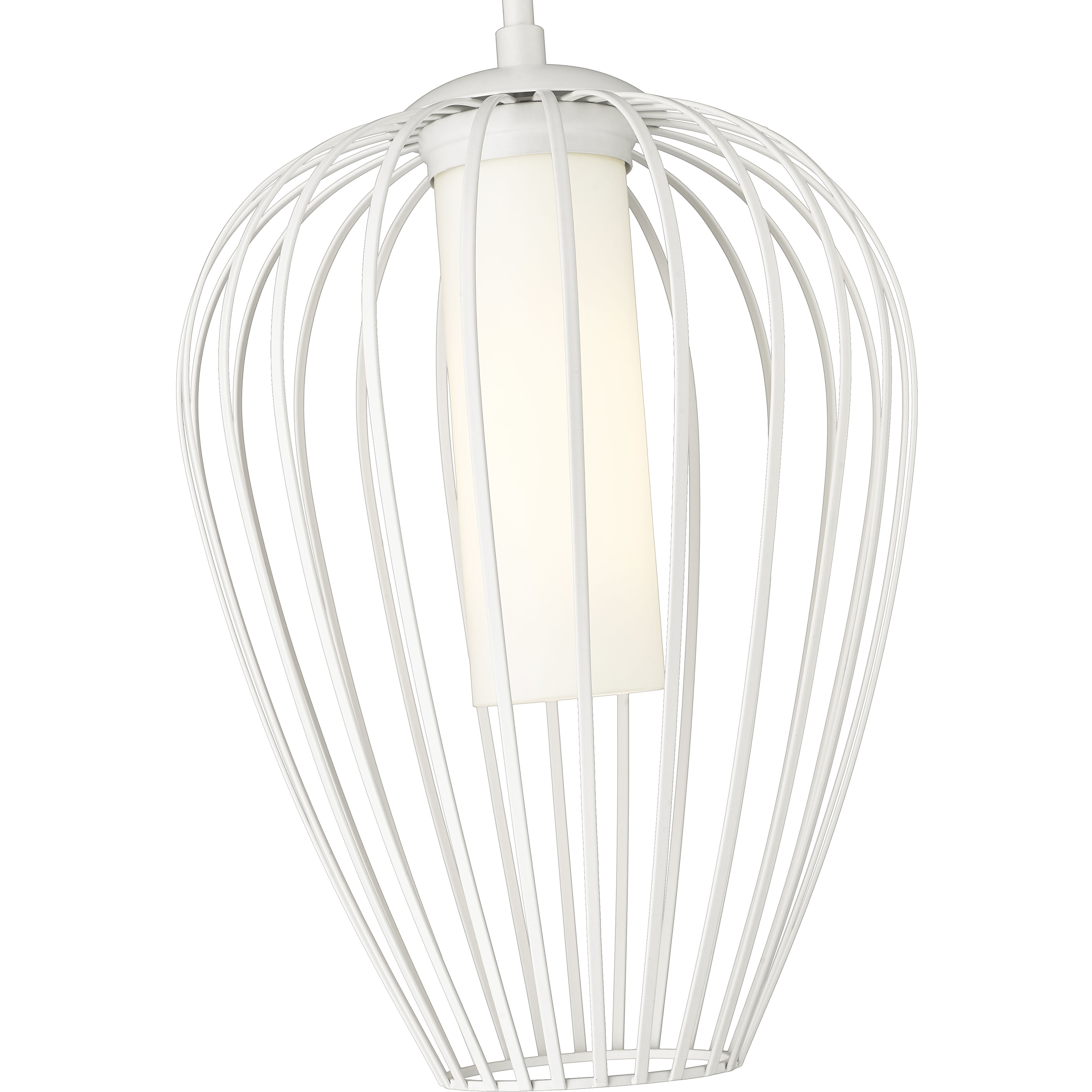 Savanti 1 Light 12 inch Textured White Pendant Ceiling Light