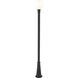 Laurent 1 Light 109.75 inch Black Outdoor Post Mounted Fixture