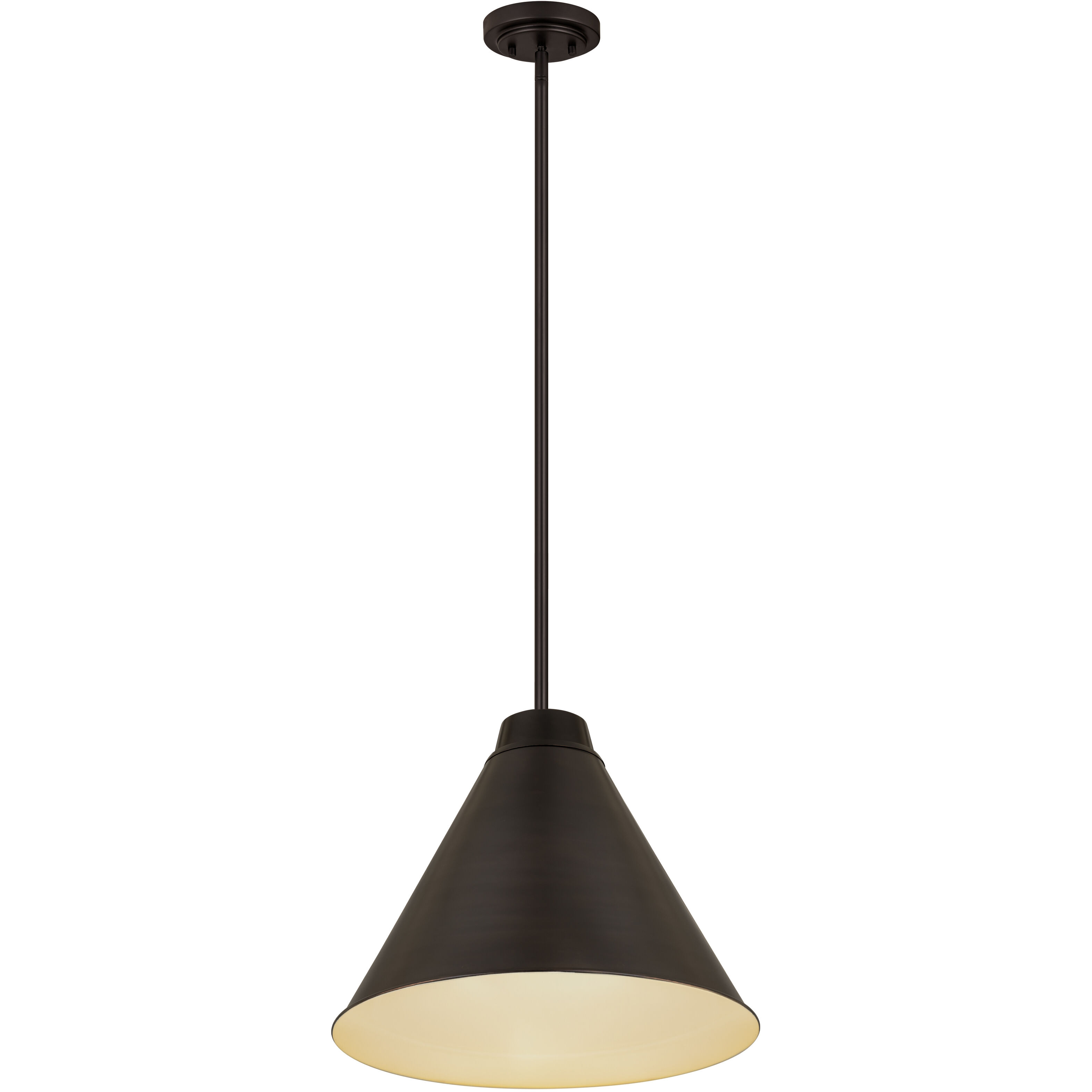 Eaton 1 Light 18 inch Bronze Plate Pendant Ceiling Light