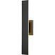 Stylet LED 3.75 inch Sand Black Outdoor Wall Light