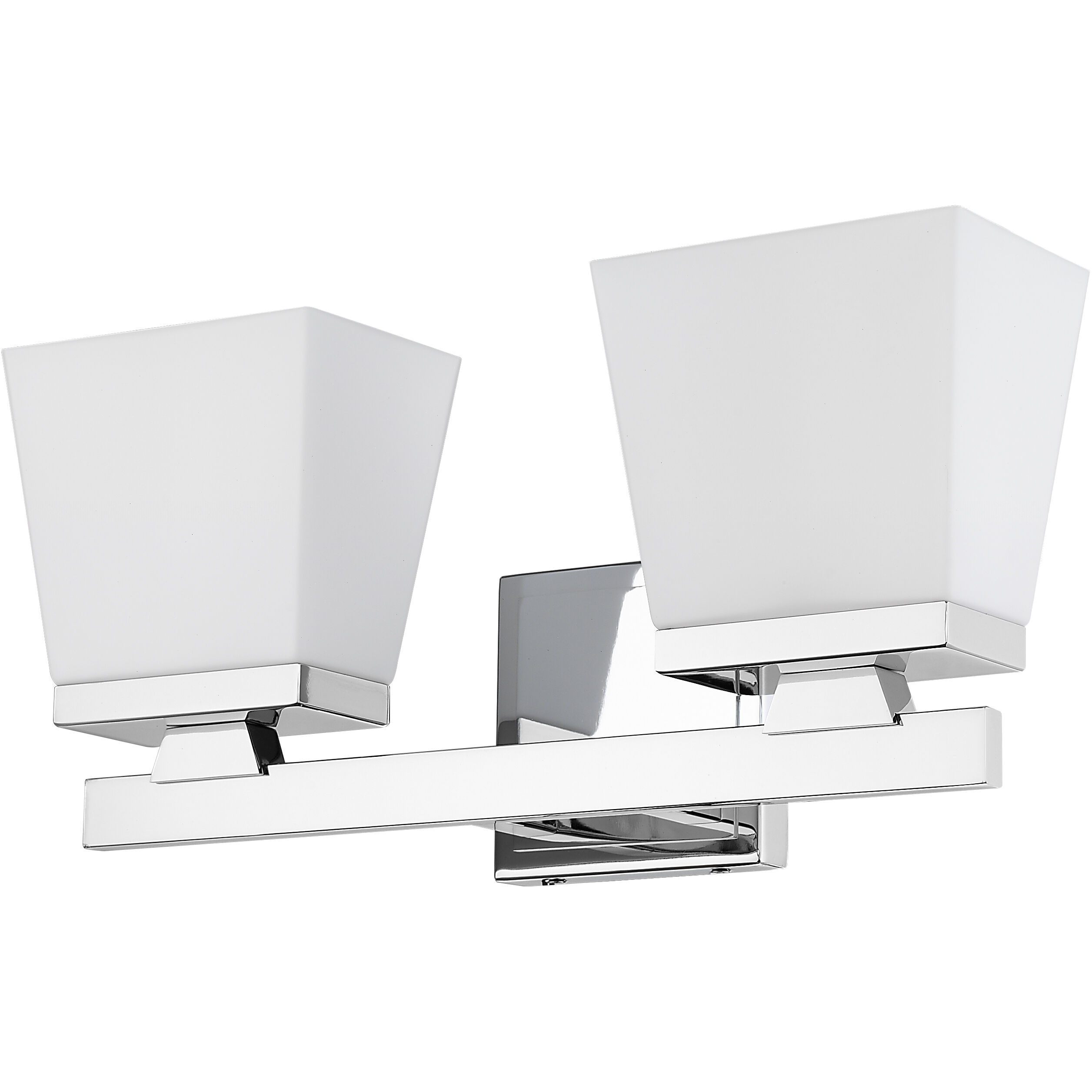 Astor 2 Light 16 inch Chrome Vanity Wall Light