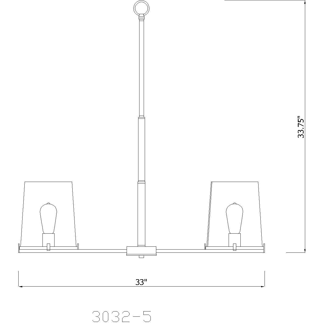 Callista 5 Light 33 inch Polished Nickel Chandelier Ceiling Light