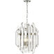Bova 4 Light 16.75 inch Polished Nickel Chandelier Ceiling Light