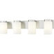 Burk 4 Light 30 inch Brushed Nickel Bath Vanity Light Wall Light