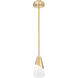 Aimie 1 Light 6 inch Modern Gold Pendant Ceiling Light