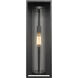 Dunbroch 1 Light 24.25 inch Black Outdoor Wall Light