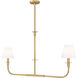Tova 2 Light 6.50 inch Island Light