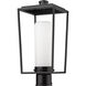 Sheridan 1 Light 17.5 inch Black Outdoor Post Mount Fixture