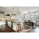 Delaney 10 Light 56 inch Matte Black Linear Chandelier Ceiling Light