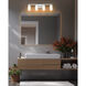 Danica 4 Light 29.5 inch Chrome Bath Vanity Light Wall Light