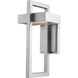Luttrel LED 15 inch Silver Outdoor Wall Light