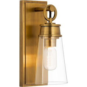 Wentworth 1 Light 5 inch Rubbed Brass Wall Sconce Wall Light