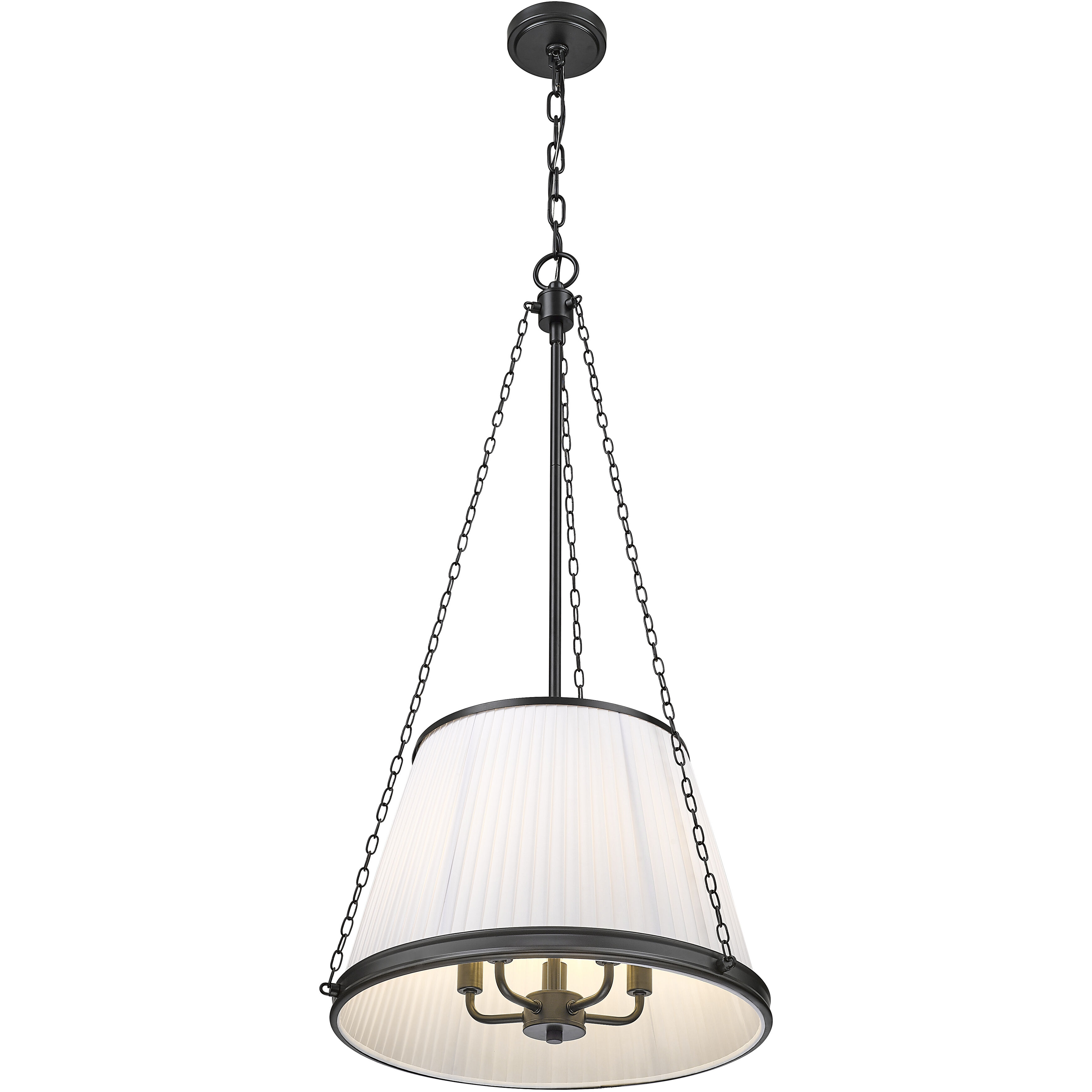 Madeline 5 Light 18 inch Matte Black Pendant Ceiling Light