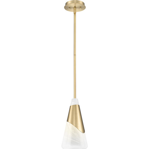 Aimie 1 Light 7 inch Modern Gold Pendant Ceiling Light