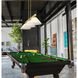 Cobalt 3 Light 49.5 inch Modern Gold Billiard Light Ceiling Light in White Linen Glass