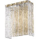 Glacier Wall Sconce Wall Light in Modern Gold
