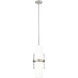 Cayden 1 Light 6.5 inch Brushed Nickel Pendant Ceiling Light