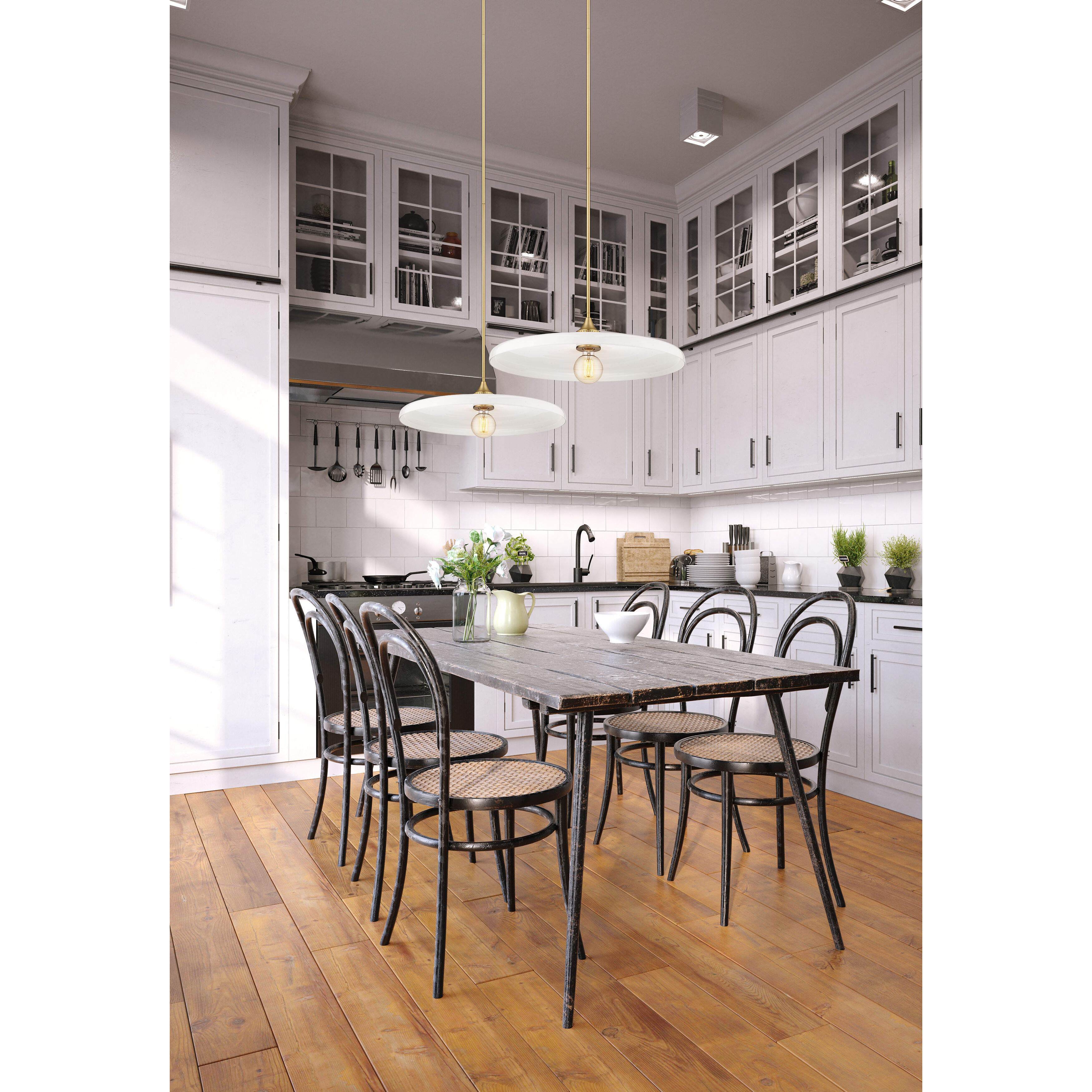 Paloma 1 Light 24 inch Olde Brass Pendant Ceiling Light in Oil Rubbed Bronze