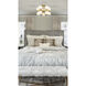 Artemis 10 Light 21 inch Modern Gold Semi Flush Mount Ceiling Light