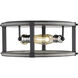 Kirkland 3 Light 16.25 inch Flush Mount