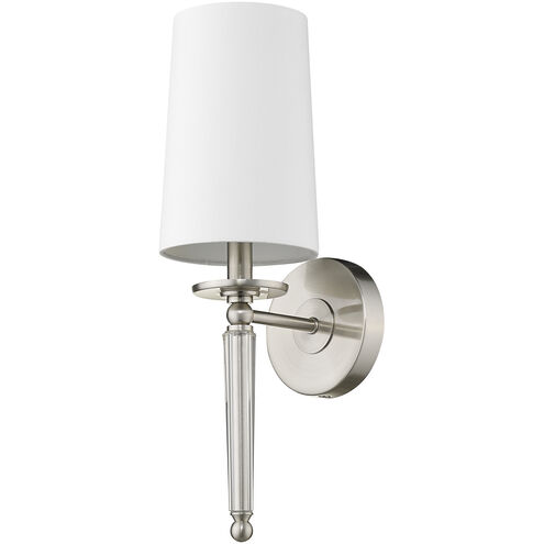 Avery 1 Light 5.5 inch Brushed Nickel Wall Sconce Wall Light
