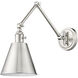 Gayson 1 Light 7.5 inch Brushed Nickel Wall Sconce Wall Light